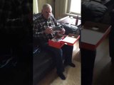 Delighted Dad Finds Out They Make Light-Up Shoes for Adults