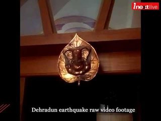 Dehradun earthquake raw video footage