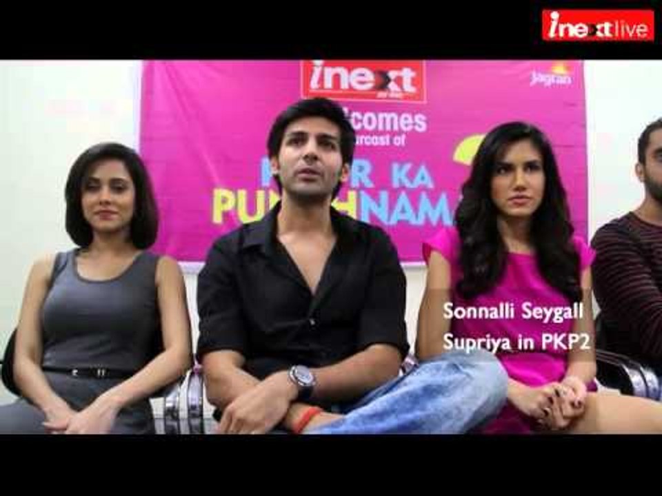 'Pyaar Ka Punchnama 2' star cast at inext Lucknow office