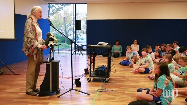 Jane Goodall reflects on how young people inspire hope