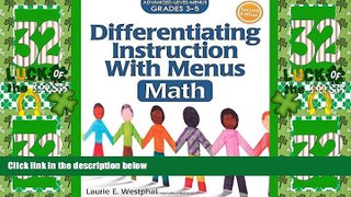 Big Deals  Differentiating Instruction with Menus: Math (Grades 3-5) (2nd ed.)  Best Seller Books