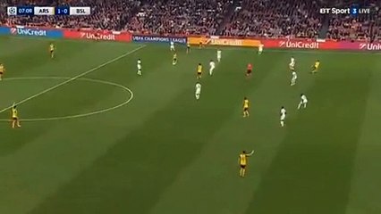 1-0 Theo Walcott Goal HD - Arsenal 1-0 Basel - 28.09.2016