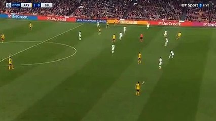 Arsenal 1-0 Basel 28.09.2016