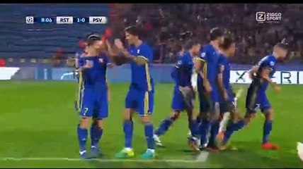 1-0 Dmitri Poloz Goal HD - FC Rostov 1-0 PSV Eindhoven 28.09.2016 HD
