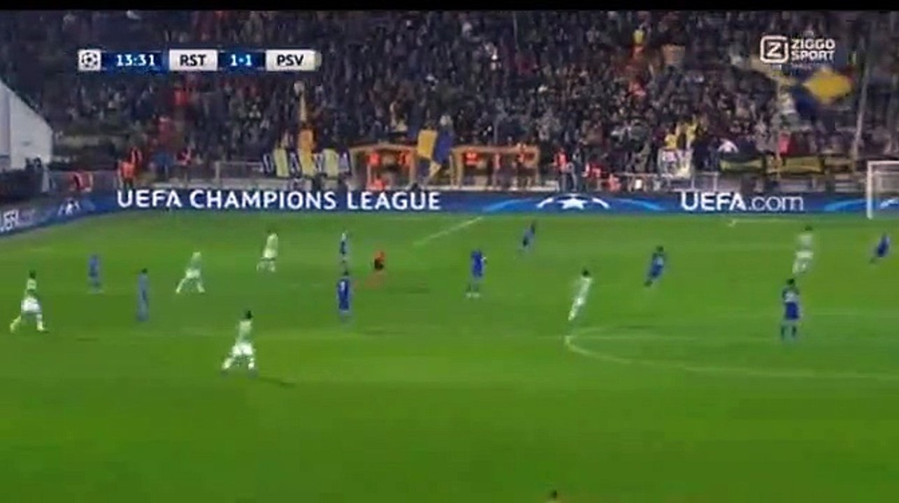 Davy Propper Goal HD - FC Rostov 1-1 PSV Eindhoven 28.09.2016 HD
