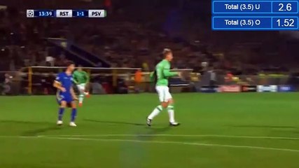 Davy Pröpper Goal HD - Rostov 1-1 PSV Eindhoven - 28.09.2016 HD