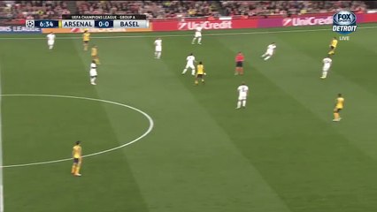 Theo Walcott Goal HD - Arsenal 1-0 Basel - 28.09.2016 HD