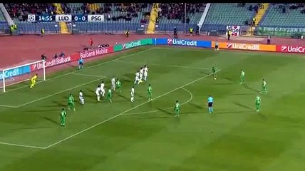 1-0 Natanael Goal HD - Ludogorets 1-0 PSG 28.09.2016 HD