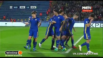 Dmitri Poloz GOAL HD FK Rostov 1-0	PSV 28.09.2016 HD