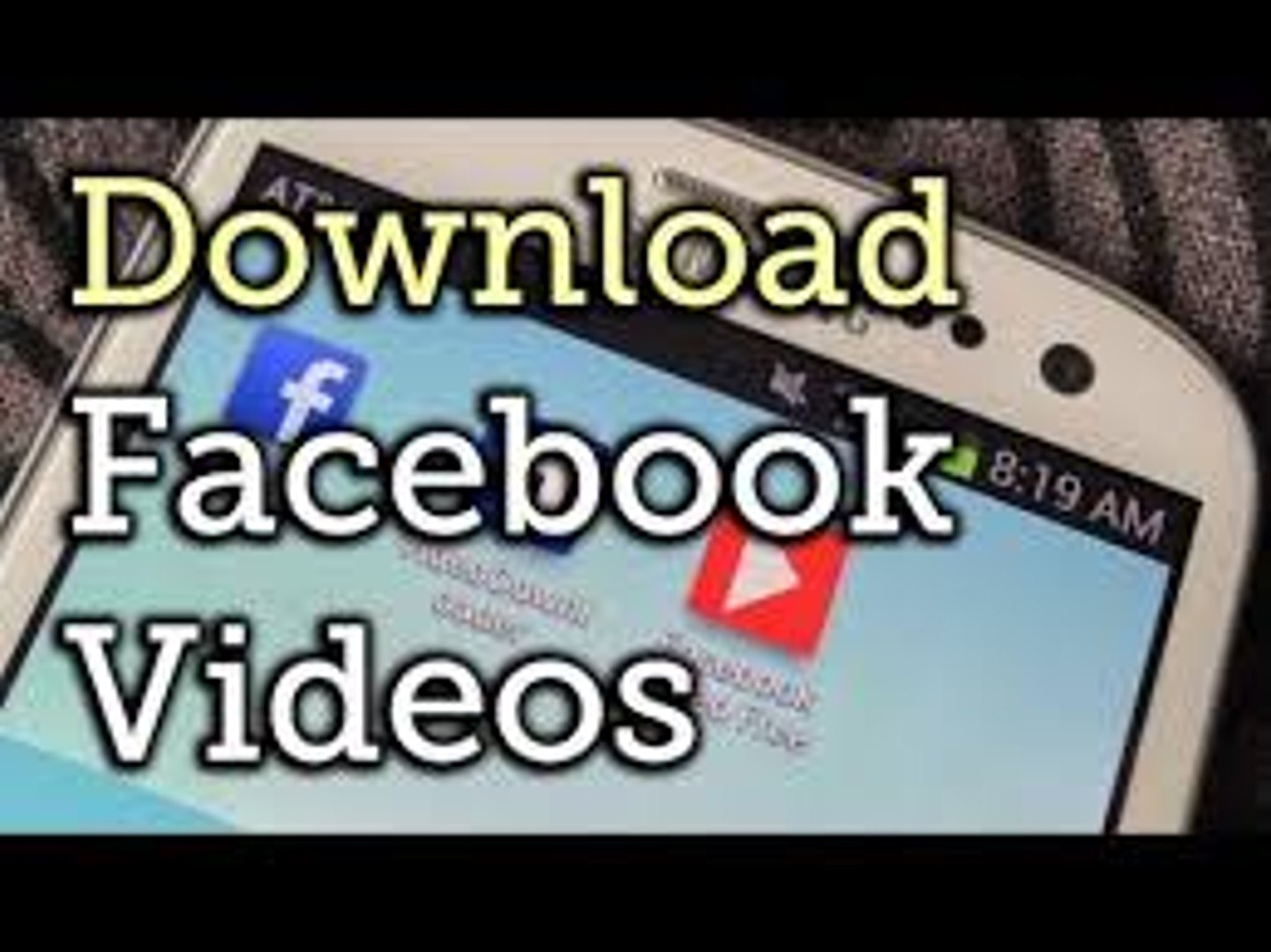 ⁣How to download facebook videos free in your phone