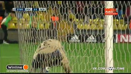 Dmitri Poloz DOUBLE GOAL FK Rostov 2-2 PSV 28.09.2016