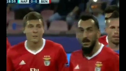 Marek Hamsik Goal Napoli 1-0 Benfica 28/9/2016 HD