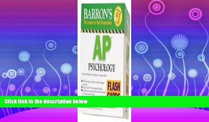 FULL ONLINE  Barron s AP Psychology Flash Cards Publisher: Barron s Educational Series; Crds