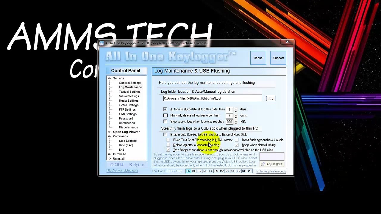 Hack The World Hacking Tutorials   Advanced Keylogger