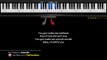 Skylar Grey - Kill For You ft. Eminem (NO RAP) - LOWER Key (Piano Karaoke - Sing Along)
