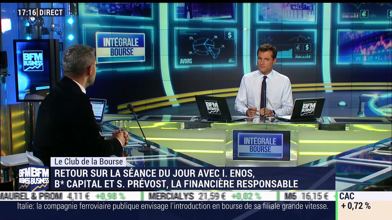 Le Club de la Bourse: Isabelle Enos, Stéphane Prévost et Xavier Robert - 28/09