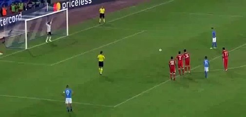 Arkadiusz Milik Goal - Napoli vs Benfica 3-0 (2016)