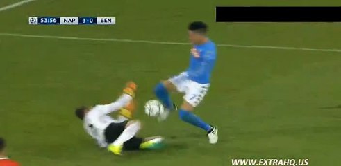 Milik A. (Penalty) Goal - Napoli 2-0 Benfica 28.09.2016
