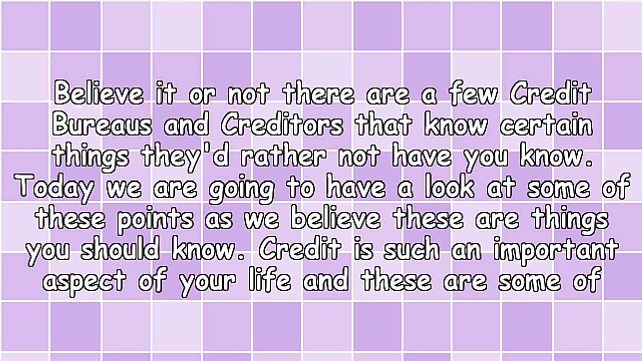 Credit Score Myths Unveiled: The Things The Credit Bureaus And Creditors Don't Want You To Know