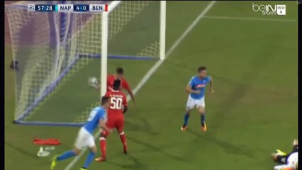 Dries Mertens Goal - Napoli	4-0	Benfica 28.09.2016_HD