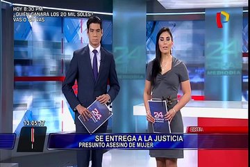 La Victoria: se entregó sujeto que asesinó a puñaladas a una mujer