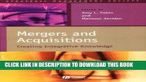 [PDF] Mergers and Acquisitions: Creating Integrative Knowledge Popular Online