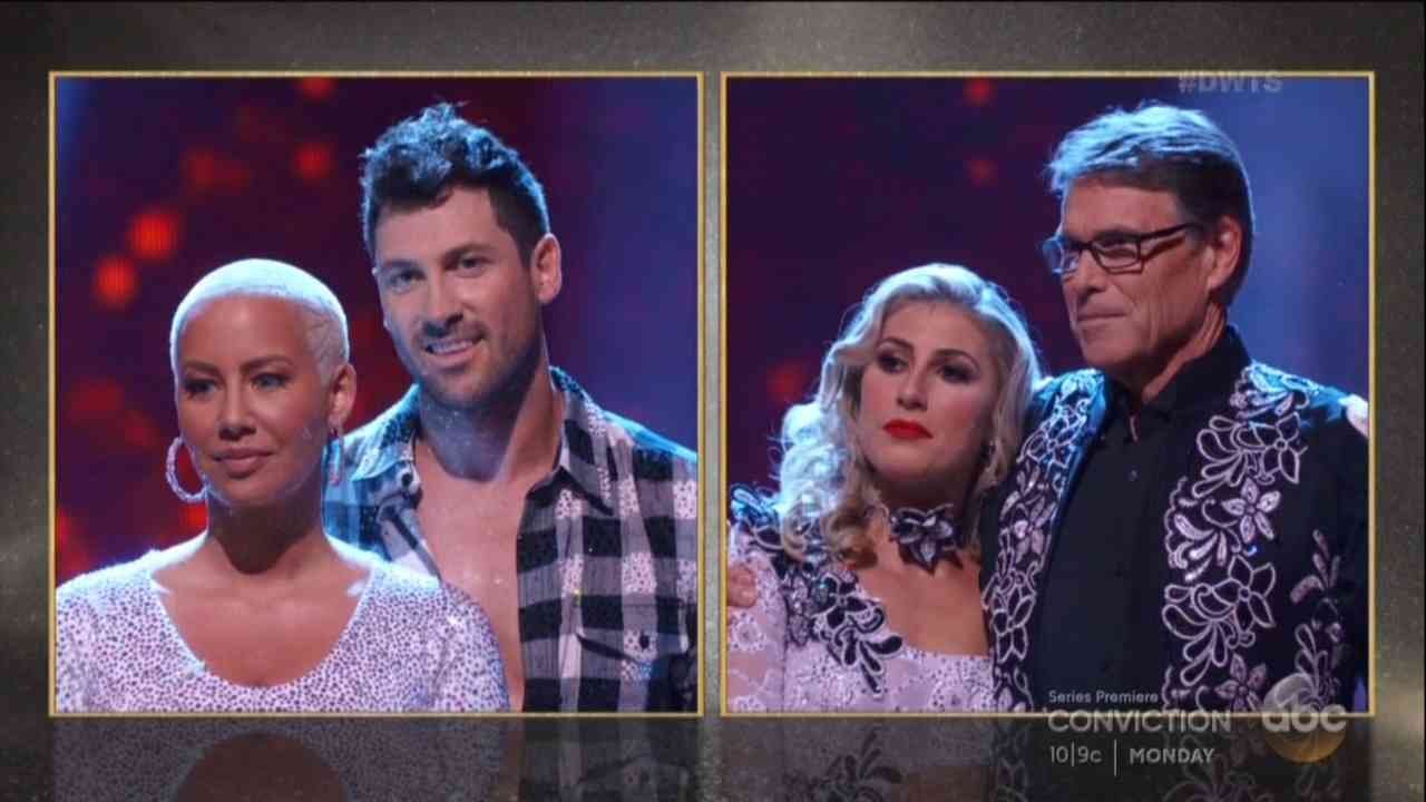 Rick Perry Voted Off DWTS