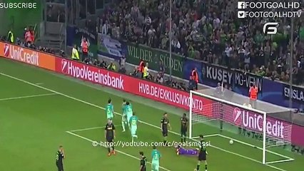 Gerrard Pique Goal ~ B. Monchengladbach vs Barcelona 1-2 ~ 28_9_2016 [Champions League] -