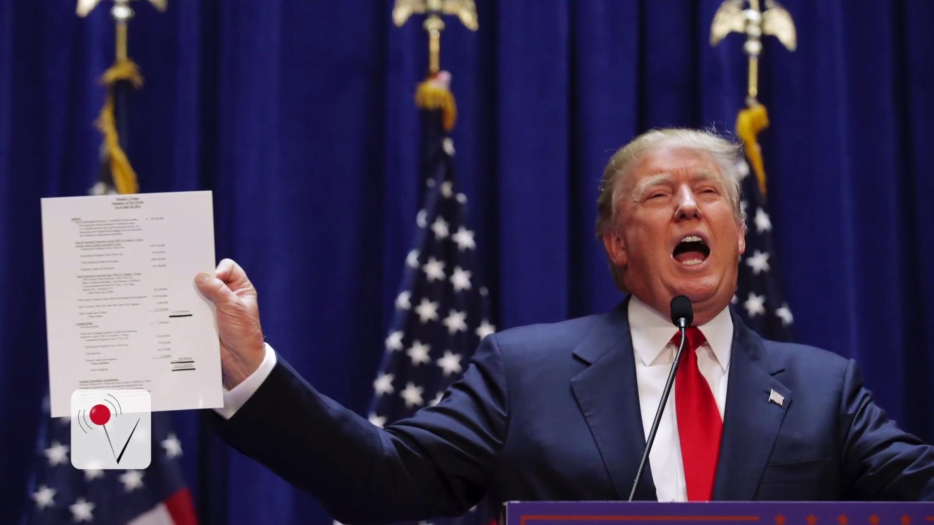 Donald Trump's Net Worth Has Fallen $800 Million Dollars