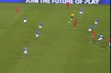 Goal SALVIO. Napoli 4-2 Benfica