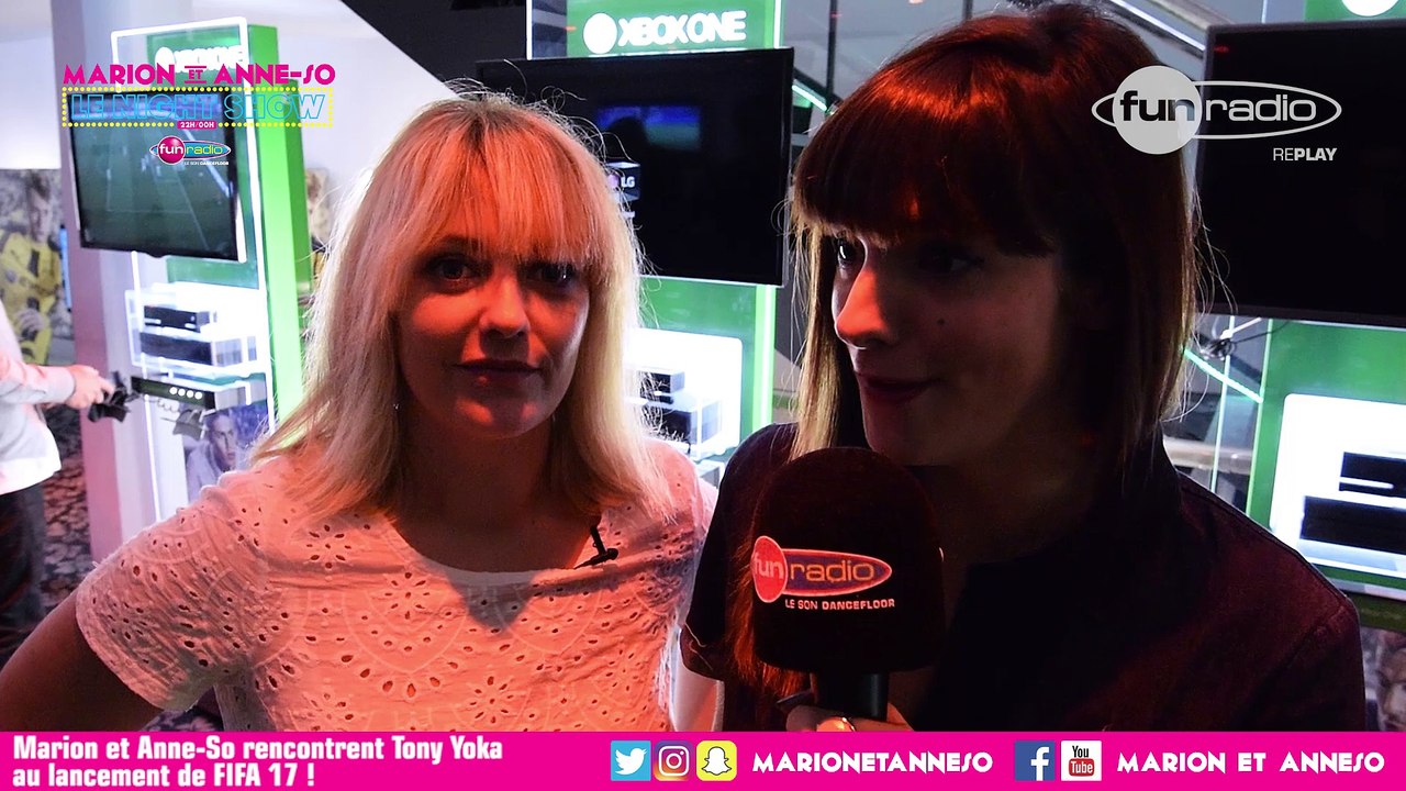 Marion et Anne-So rencontrent Tony Yoka au lancement de FIFA 17 !