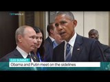 G20 Summit: Obama and Putin meet on the sidelines