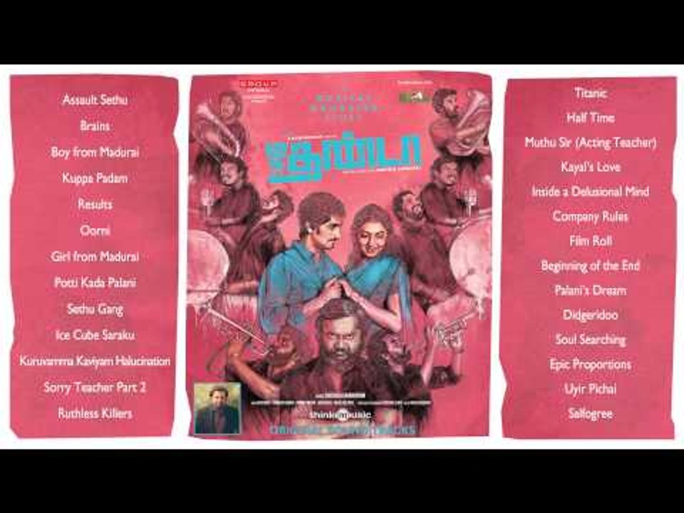 Jigarthanda (Original Background Score) - Juke Box