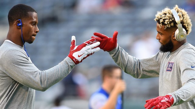 Odell Beckham Jr. Gets Support From Victor Cruz After Outburst During Redskins Game