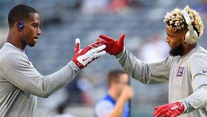 Odell Beckham Jr. Gets Support From Victor Cruz After Outburst During Redskins Game