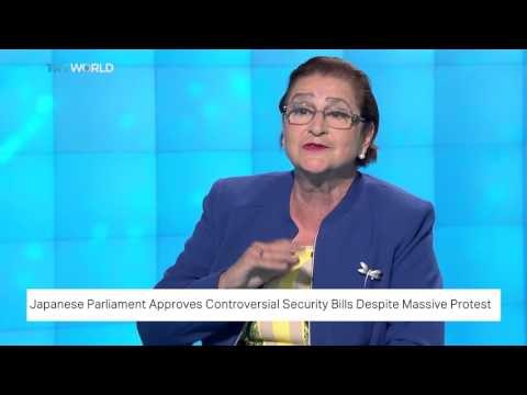 TRT World: Selcuk Esenbel talks to TRT World about controversial Japanese security bills