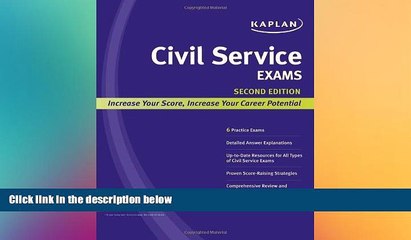 Big Deals  Kaplan Civil Service Exams (Kaplan Test Prep)  Best Seller Books Best Seller