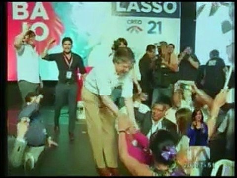 Lasso, autoproclamado líder más visible de la oposición
