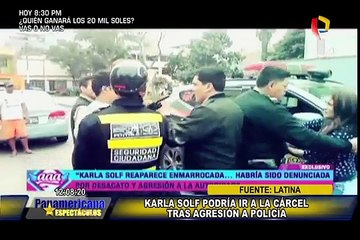 Karla Solf: difunden imágenes de su detención