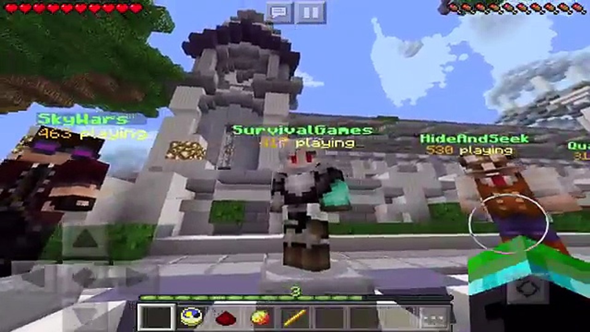 Minecraft Pocket Edition 0 15 0 Best 5 Servers To Join Minecraft Pe 0 15 0 Mcpe Working Video Dailymotion