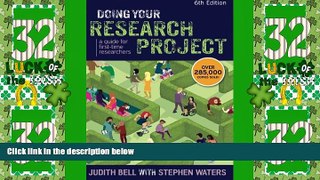 Big Deals  Doing Your Research Project: A Guide For First-Time Researchers  Free Full Read Best