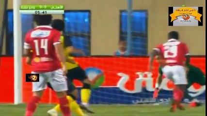 ملخص مباراة الأهلى ووادى دجلة 2-1 الدورى المصرى 28-9-2016