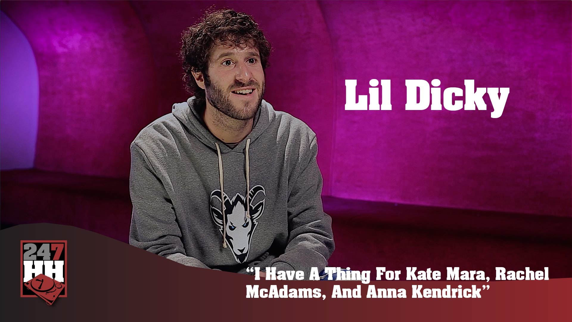 Lil Dicky I Have A Thing For Kate Mara Rachel Mcadams And Anna Kendrick 247hh Exclusive 247hh Exclusive Video Dailymotion