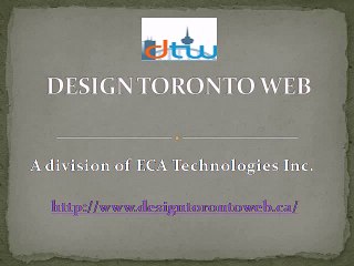 Mobile Responsive Web Design Toronto