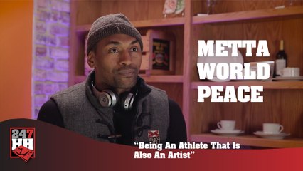 Metta World Peace - Being An Athlete That Is Also An Artist (247HH Exclusive) (247HH Exclusive)