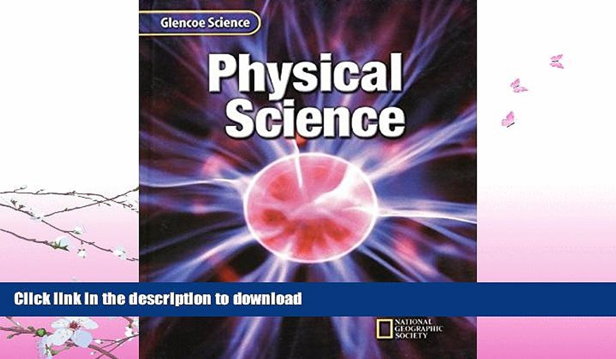 READ BOOK  Glencoe Physical Science, Student Edition  GET PDF