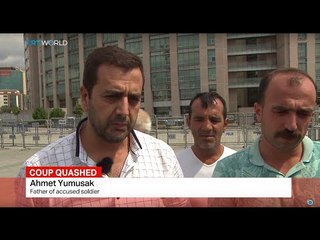 TRT World speaks to families of accused soldiers