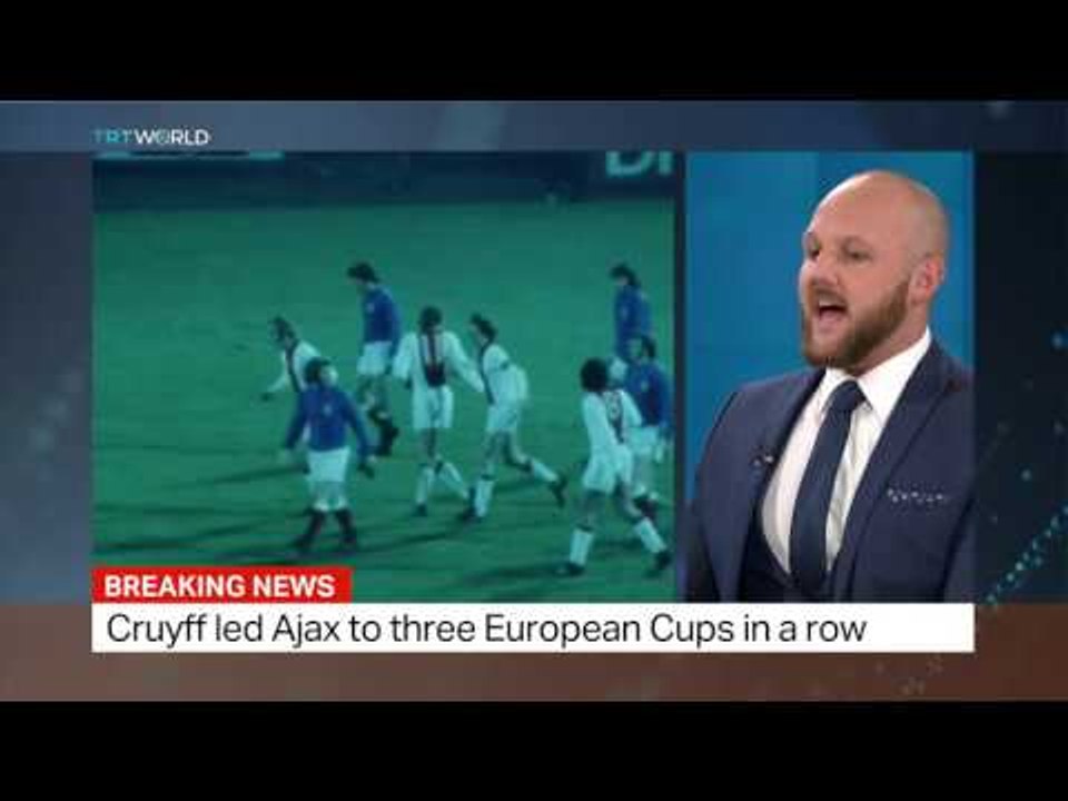 TRT World's Lance Santos talks about the death of Dutch football legend Johan Cruyff