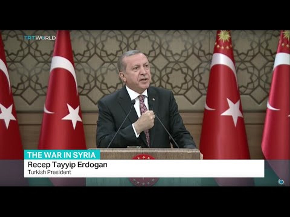 Erdogan calls out US on support of PYD, Francis Collings reports