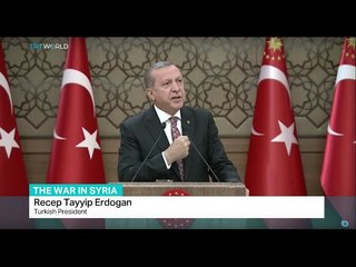 Erdogan calls out US on support of PYD, Francis Collings reports